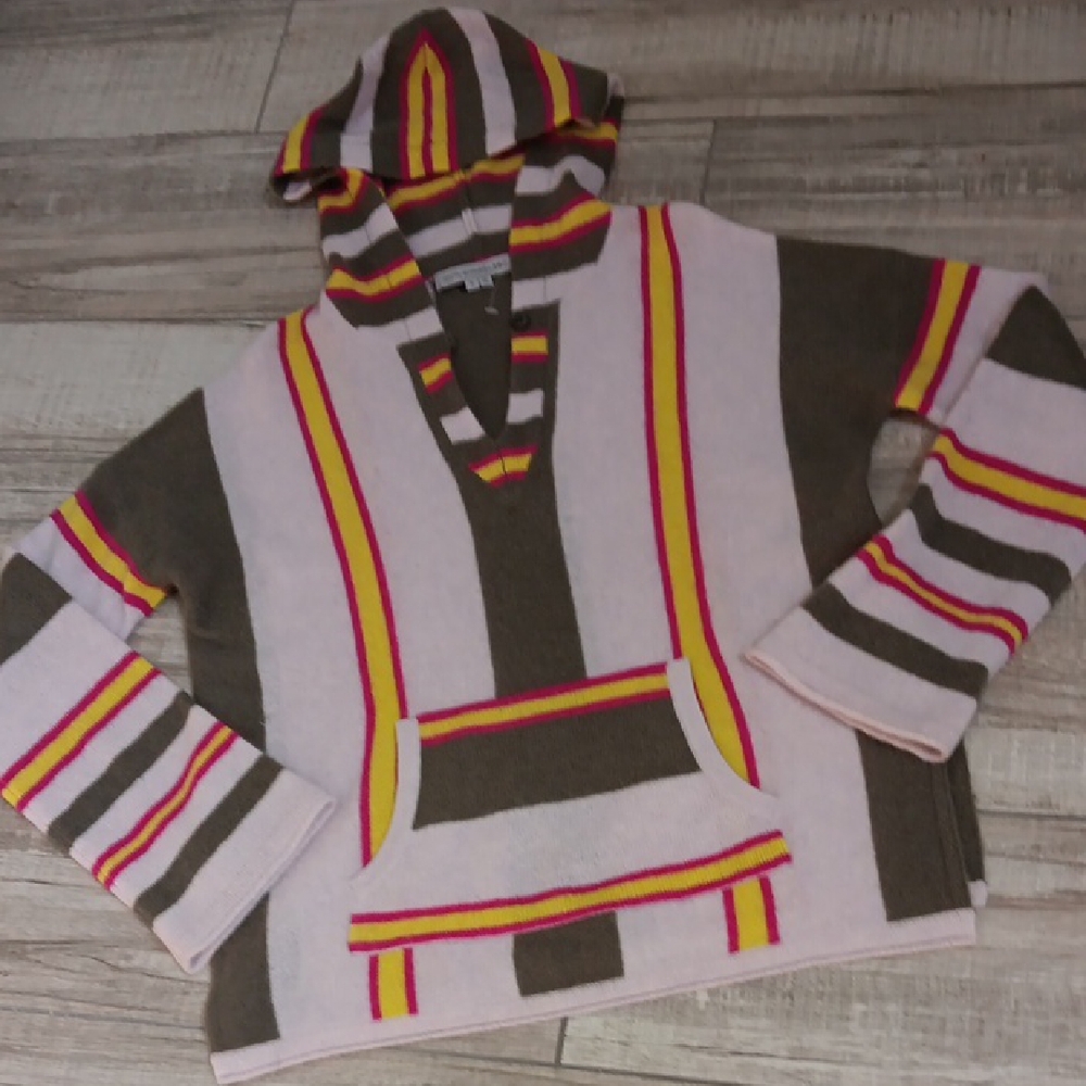 CASHMERE..ROCKY BARNES X 360 CASHMERE..TESLA  HOODIE SWEATER.. new!